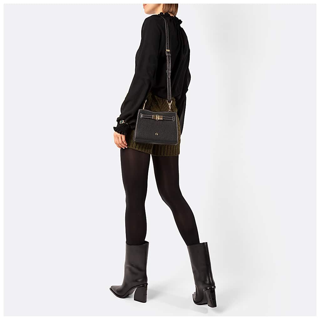 AIGNER FARAH UMHÄNGETASCHE S - SCHWARZ