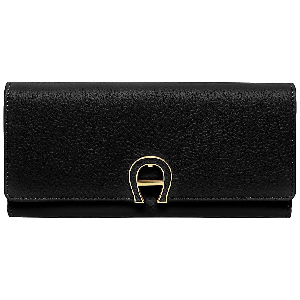 AIGNER FASHION SCHEIN- UND KARTENTASCHE - SCHWARZ