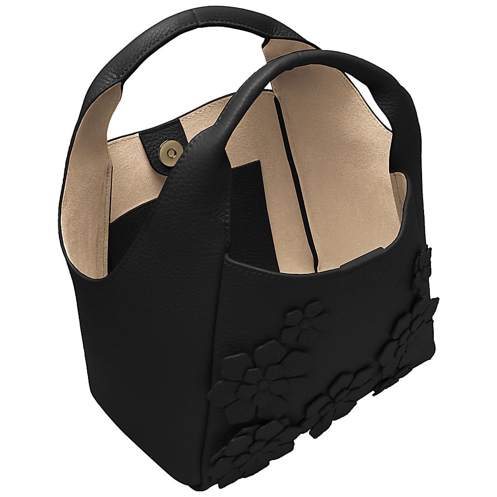 AIGNER ZAIRA FIORI BEUTELTASCHE S - SCHWARZ