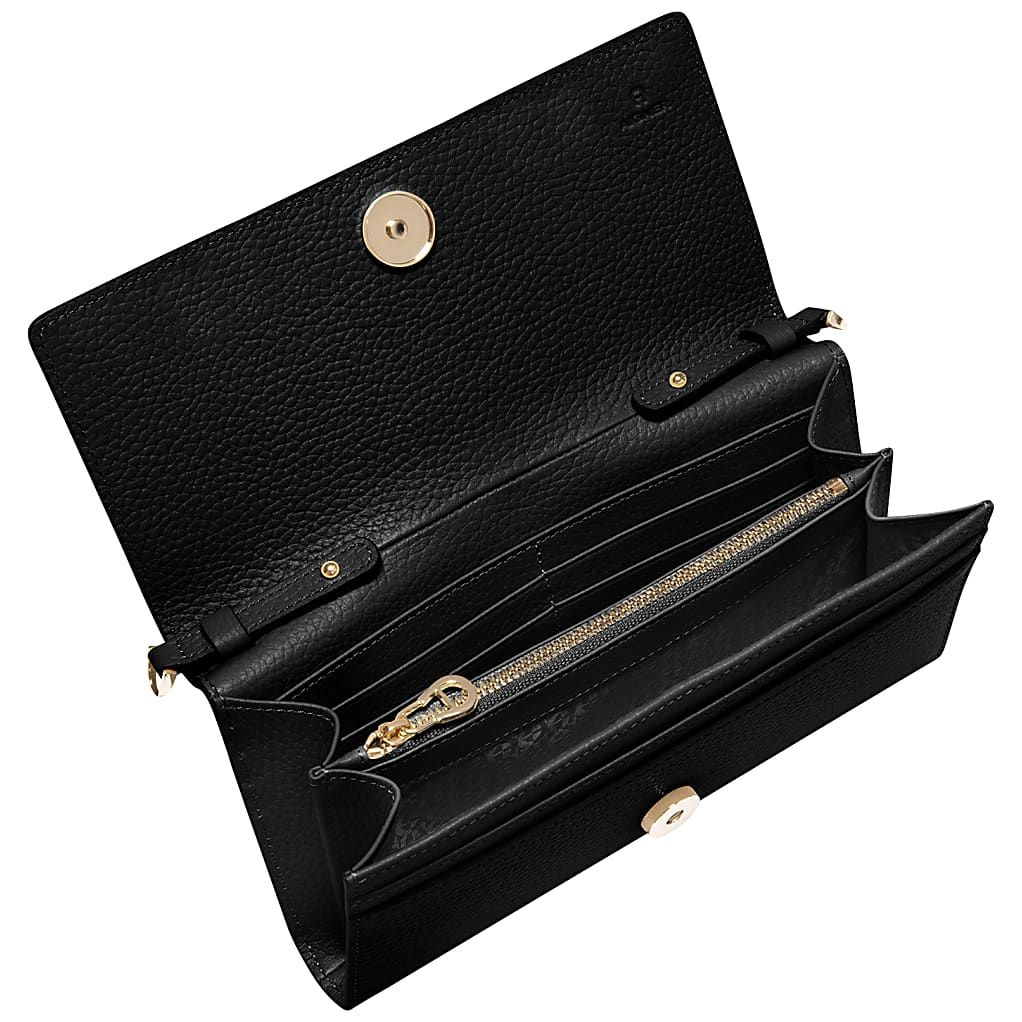 AIGNER KAYLA WALLET ON STRAP - SCHWARZ