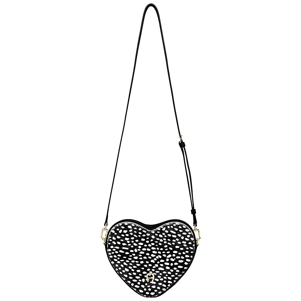 AIGNER HEART POUCH PUNTINA - SCHWARZ