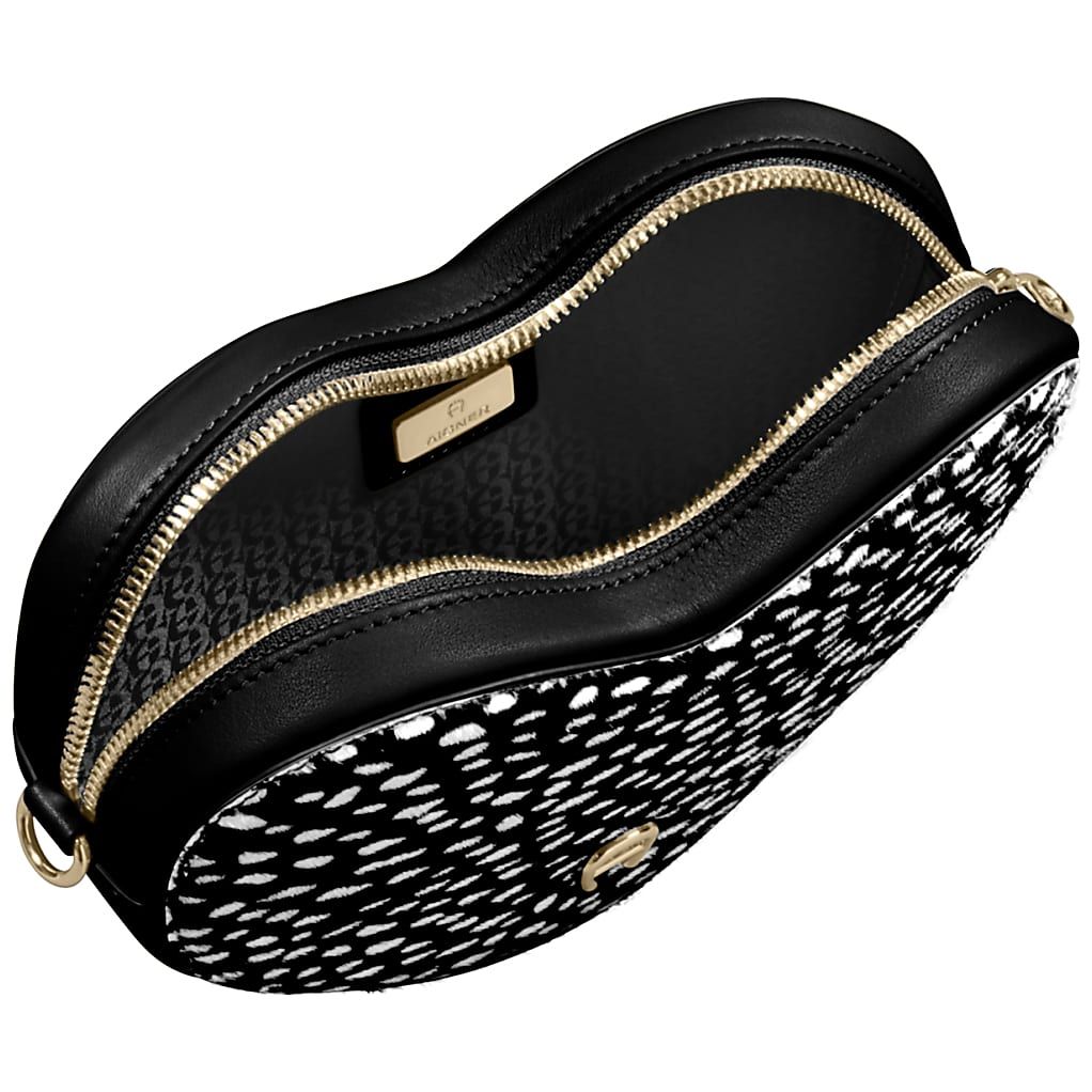 AIGNER HEART POUCH PUNTINA - SCHWARZ