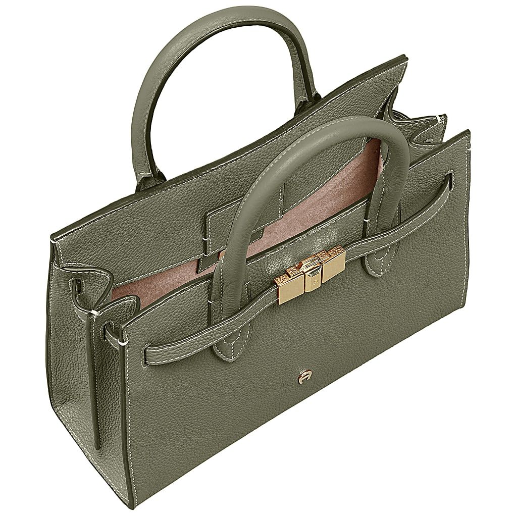AIGNER FARAH HANDTASCHE M - GRUEN