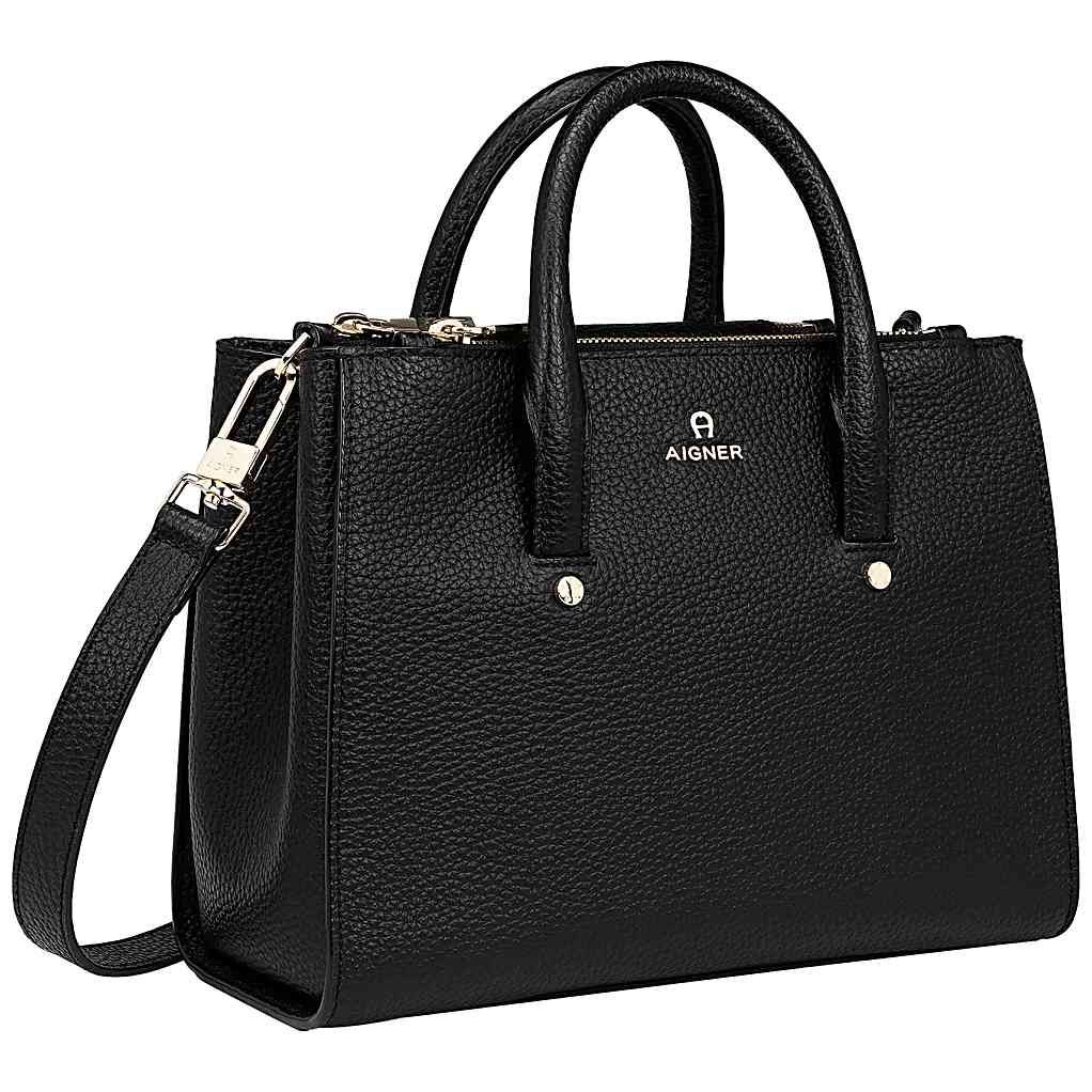 AIGNER IVY HANDTASCHE M - SCHWARZ