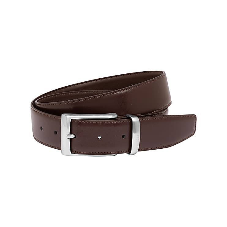 AIGNER BUSINESS GÜRTEL 3,5 CM - BRAUN
