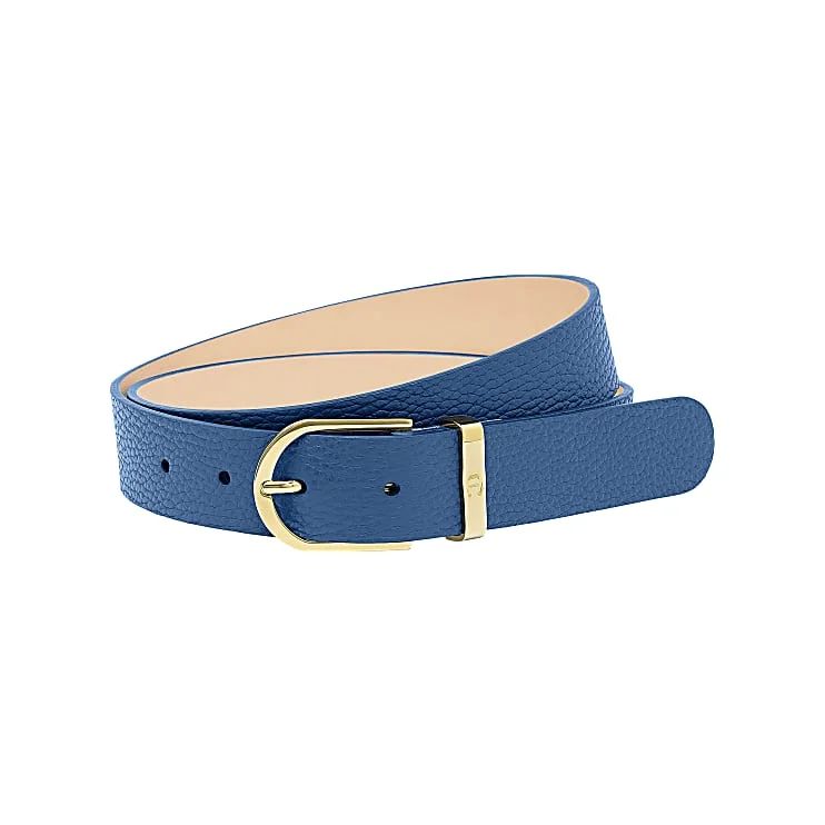 AIGNER CASUAL GÜRTEL 3 CM - BLAU