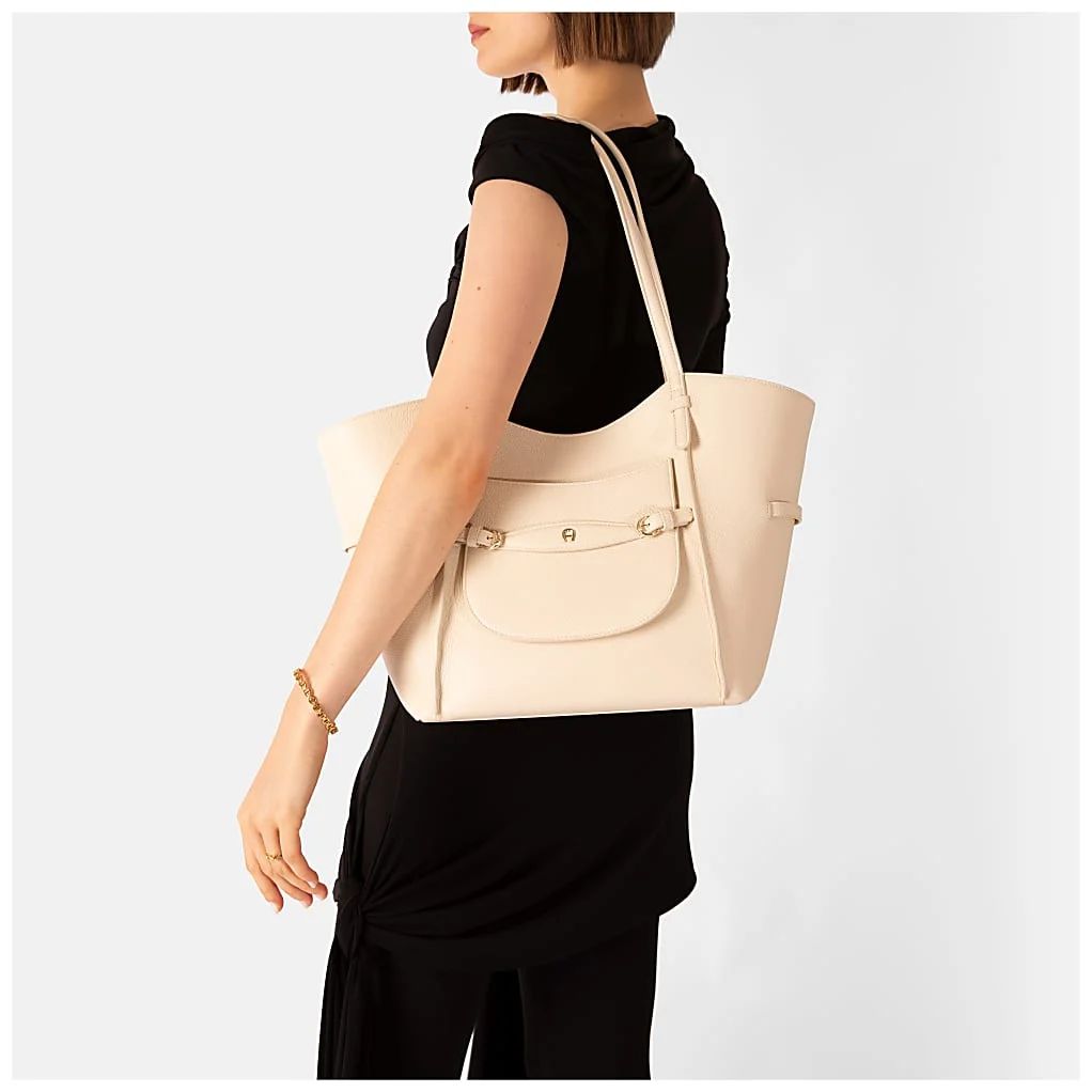 AIGNER CAVALLO SHOPPER L - SCHWARZ