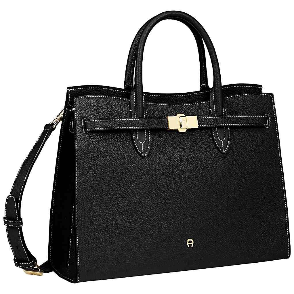 AIGNER FARAH HANDTASCHE L - SCHWARZ