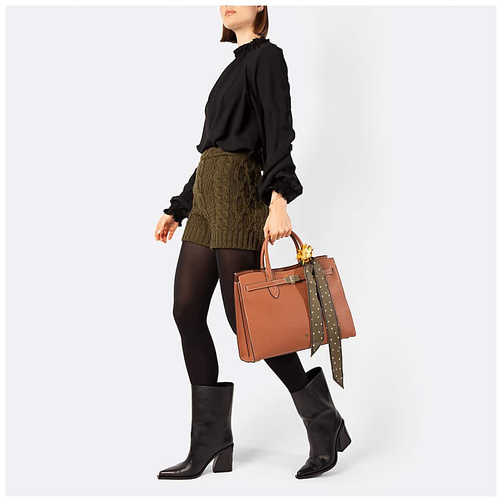 AIGNER FARAH HANDTASCHE L - SCHWARZ