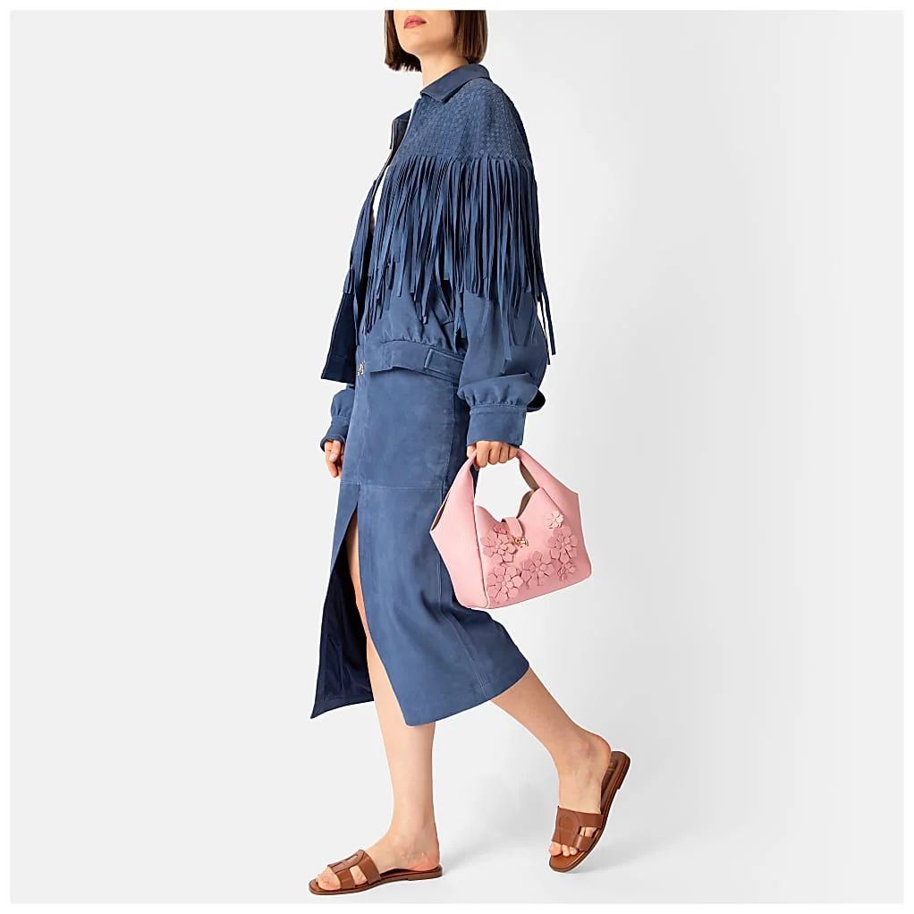 AIGNER ZAIRA FIORI BEUTELTASCHE S - WEIß